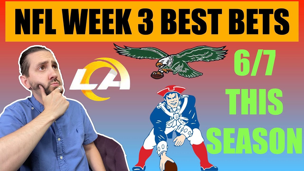 NFL WEEK 3 BEST BETS TO MAKE CASH Nearly Perfect All Season YouTube nfl-week-3-best-bets-to-make-cash-nearly-perfect-all-season-youtube