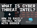 Cyber Threat Intelligence Explained and How Install MISP Threat Intelligence Platform with Docker