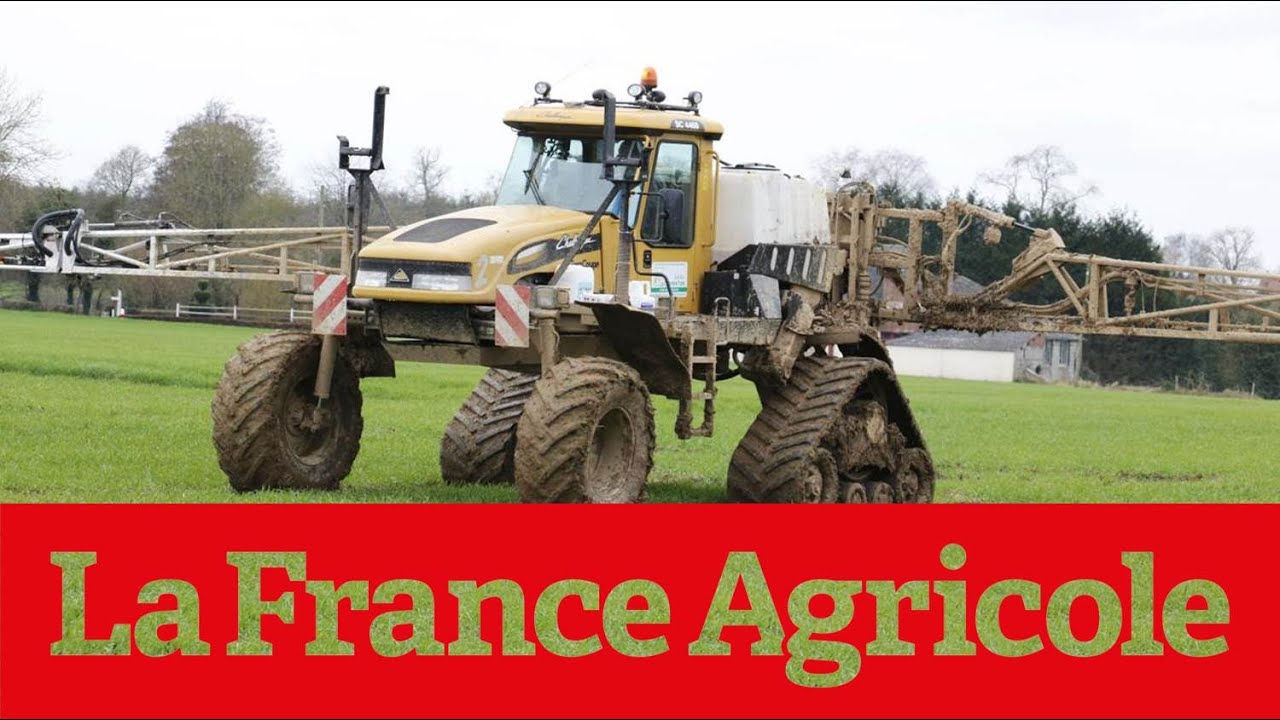 Pulvérisateur Challenger à chenilles