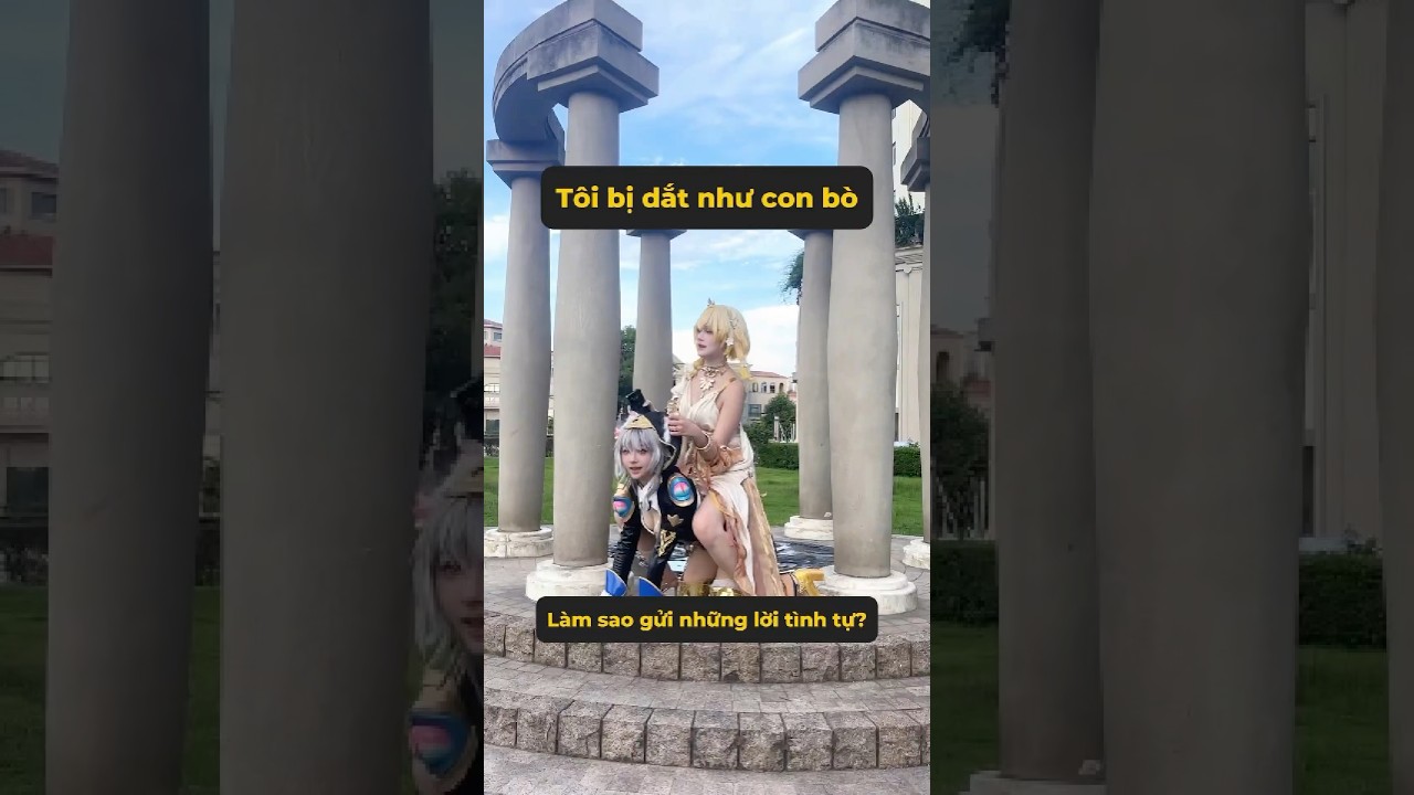 Sao cô ấy dám lừa tôi, rồi để tôi như trò hề thế này #meowcosplay #shorts