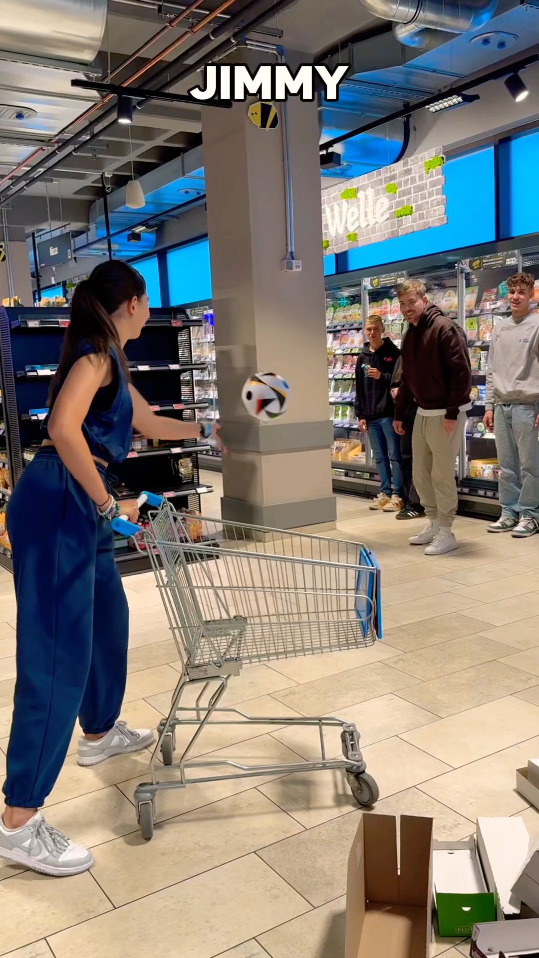 Rate The Shot vs MrBeast Crew ?⚽️