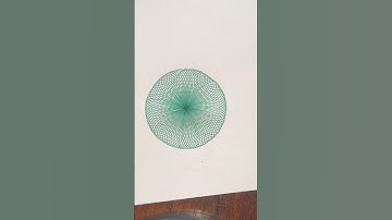 Satisfying video asmr #relaxing #spirograph #art #spirographdrawing