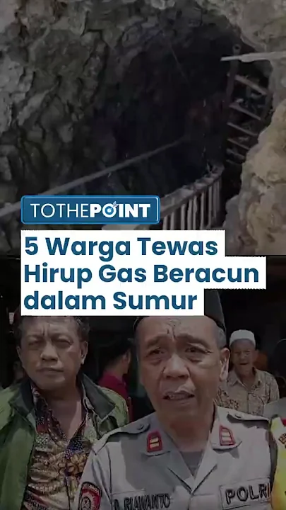GEGER 5 Warga Pamekasan Meninggal dalam Sumur karena Hirup Gas Beracun, Sumur Sedalam 4 Meter