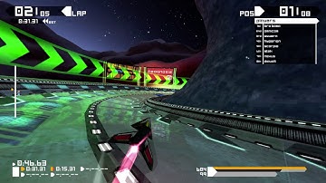 BallisticNG Custom Track: Gemini Glacier