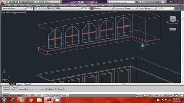 how to create a Kitchen using AutoCAD  PART4