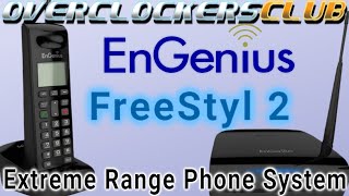 Overclockersclub checks out the FreeStyle2 cordless phone from EnGenius!