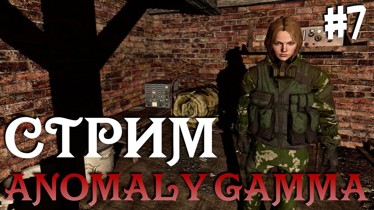 Стрим СТАЛКЕР Anomaly Gamma 0.9.1 / Прохождение STALKER Аномали Гамма ...