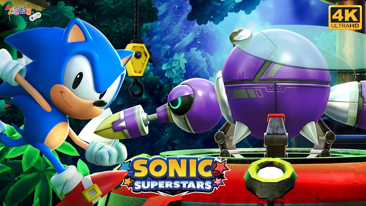 Sonic Superstars #2, Speed Jungle, Português 4K