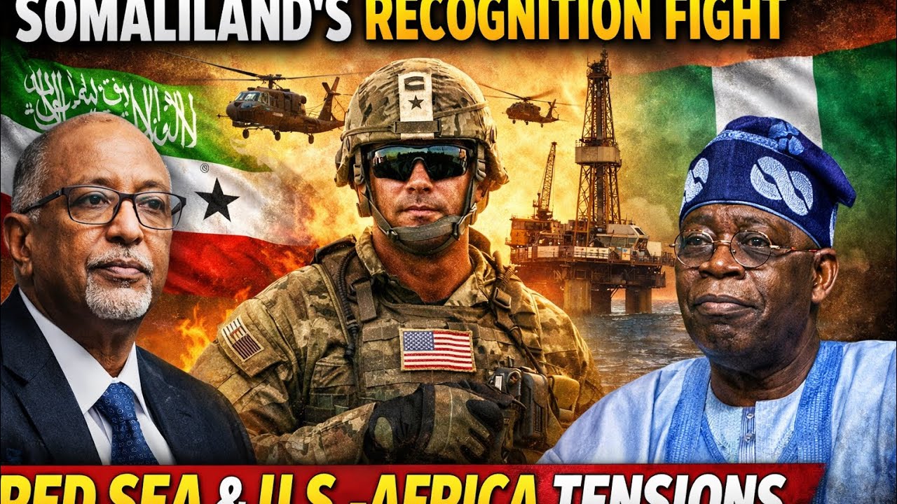 Somaliland’s Recognition Push, Red Sea Strategy & Rising U.S.–Africa Tensions |