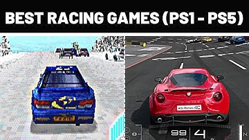 TOP 10 BEST PLAYSTATION Racing GAMES (PS1, PS2, PS3, PS4, PS5) 1996 - 2021