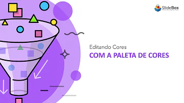 Como editar elementos gráficos de plano de fundo PowerPoint?