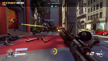 Overwatch:Junkrat spawn kills