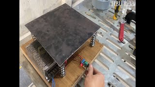 How To Make A Cement Vibrator Table At Home - Upgrade Some Tools for My Workshop