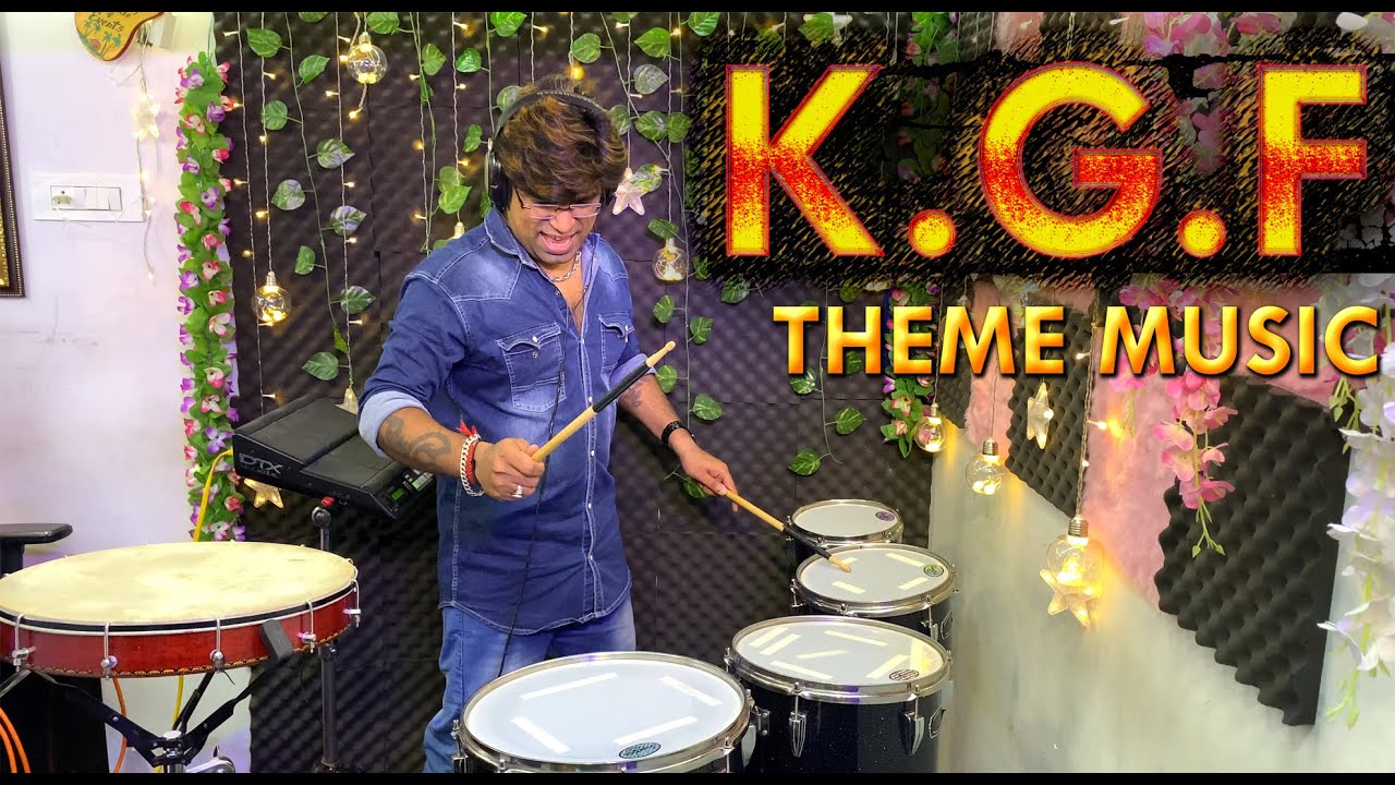 KGF THEME MUSIC  Drums  Octapad  Duff  Live Mix  Janny Dholi