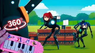 TOCA TOCA TOCA But in 360° VR  1$ piano by Five Fingers Enchantress 35,672 views 1 year ago 19 seconds