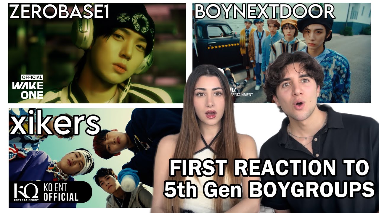 FIRST REACTION!! ZEROBASEONE 'CRUSH (가시)', BOYNEXTDOOR 'But Sometimes (뭣 같아)' & xikers 'DO or DIE'!