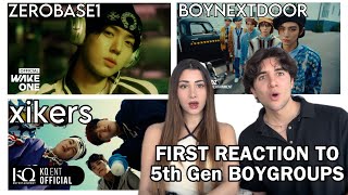 FIRST REACTION!! ZEROBASEONE 'CRUSH (가시)', BOYNEXTDOOR 'But Sometimes (뭣 같아)' & xikers 'DO or DIE'!