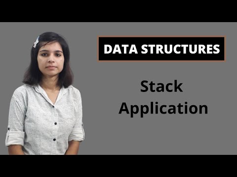 Data Structures | Application of Stack | Stack | Data Structures and Algorithms [In Hindi]
