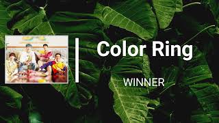 WINNER (위너) - COLOR RING (Lyrics)