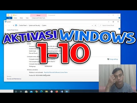 TUTORIAL | CARA AKTIVASI WINDOWS 7,8,10