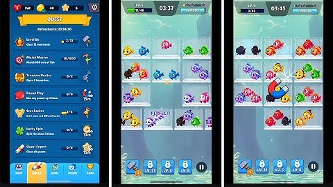 (Intro) Aqua Sort: Ocean Match (IOS Gameplay)