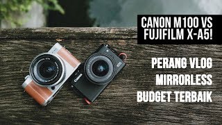 Canon m100 vs Fujifilm xa5 Test Video