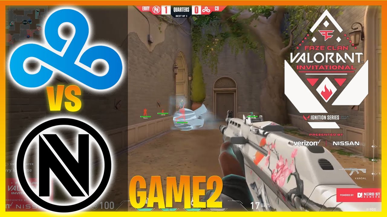 Envy vs Cloud9 HIGHLIGHTS - Game 1 - FaZe Clan VALORANT Invitational