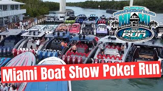 DON'T MISS THESE HIGHLIGHTS  Miami Boat Show Poker Run   Florida Powerboat Club   Chill Music