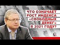 Что означает рост "индекса свободных денег" в 2021 году? | #МихаилДелягин