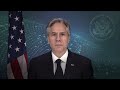 Secretary Blinken's video remarks on State Department Welcome Corps program