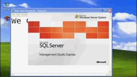 How to configure SQL server 2005 on network