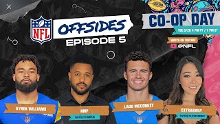 Kyren Williams, Ladd McConkey, @extraemily & @nmplol  Compete in Co-Op Challenges! | NFL Offsides