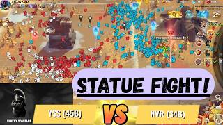 WHAT IT'S LIKE FIGHTING 11 BIL MORE POWER! [Statue Fight NVR vs. YSS] [Chill House Music]
