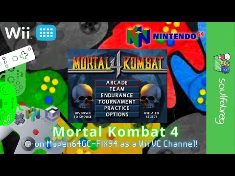 Mortal Kombat 4 (Nintendo 64) on Mupen64GC-FIX94 as a Wii VC Channel