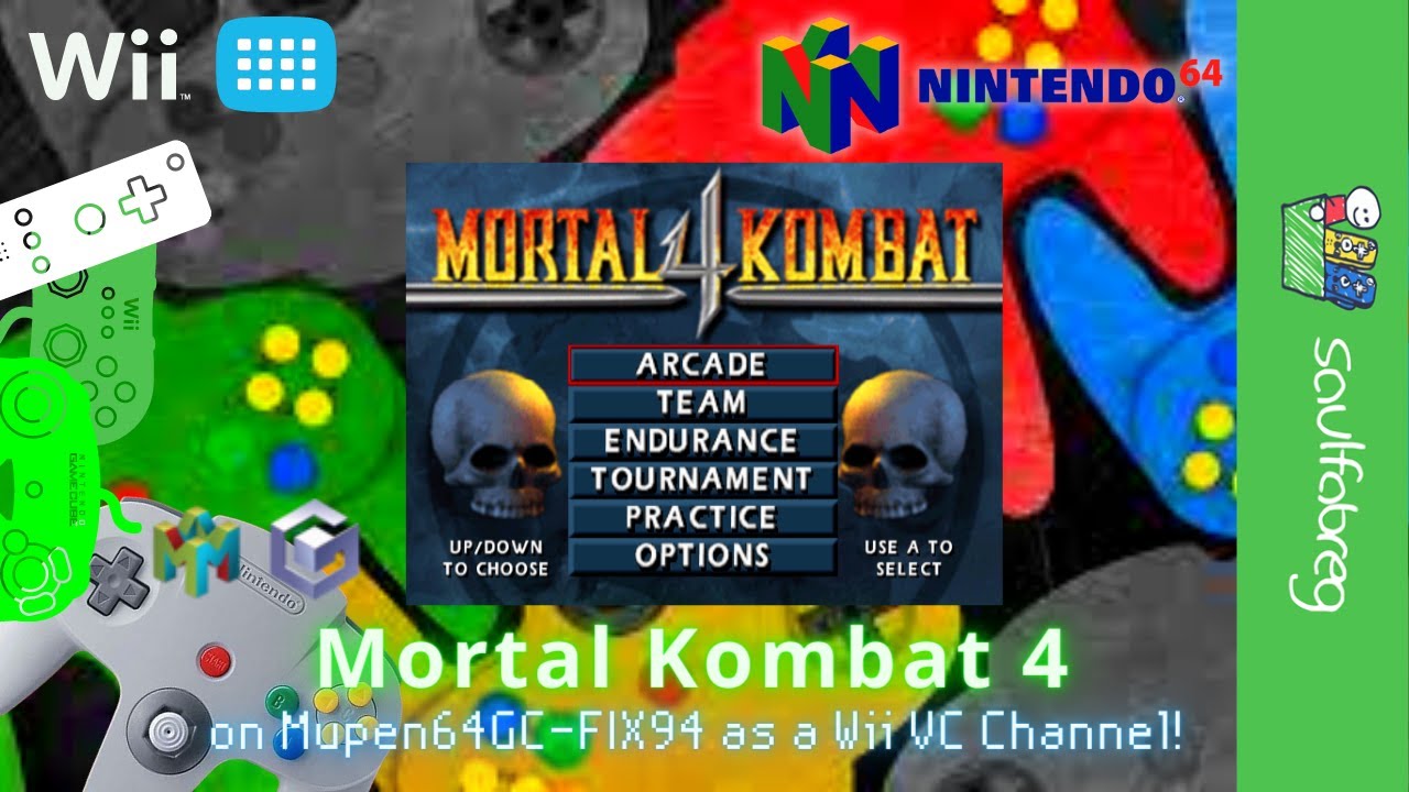 Mortal Kombat 4 (Nintendo 64) on Mupen64GC-FIX94 as a Wii VC Channel