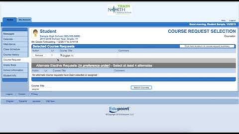 Forecasting using StudentVUE (district video)