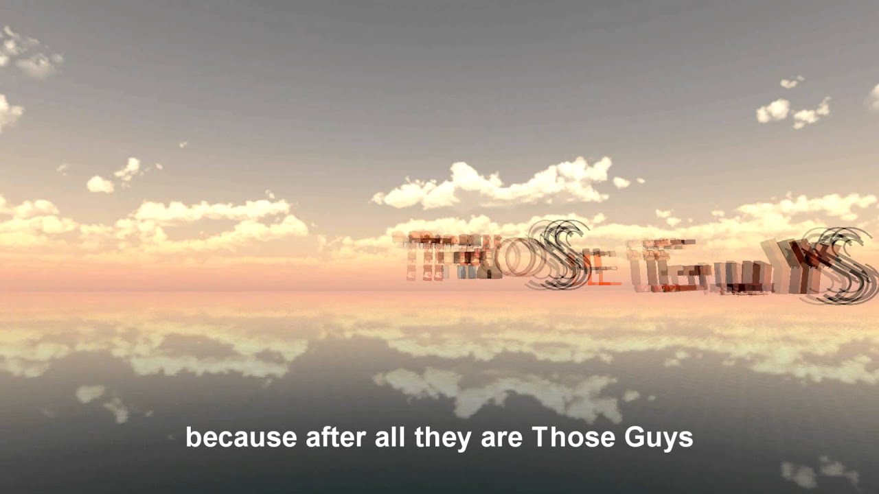 ProjectThoseGuys Intro/outro