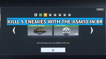 KILL 5 ENEMIES WITH THE ASM10 IN BR SURVIVAL KIT CALL OF DUTY MOBILE COD MOBILE CODM