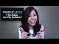 Janice Yap's Vlog: How To Sing Whistle Notes! (3 Quick Steps on How To Sing In The Whistle Register)