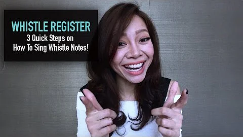 Janice Yap's Vlog: How To Sing Whistle Notes! (3 Q...