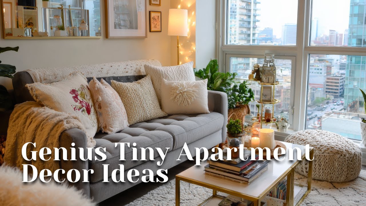 Genius Tiny Apartment Decor Ideas for a Stylish Look | Small Space ...