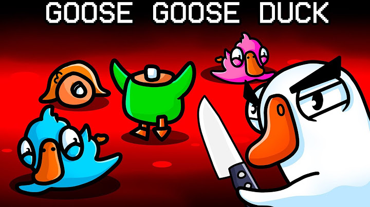 We Played Goose Goose Duck...