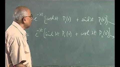 Mod-01 Lec-23 Stochastic dynamics (Part II)