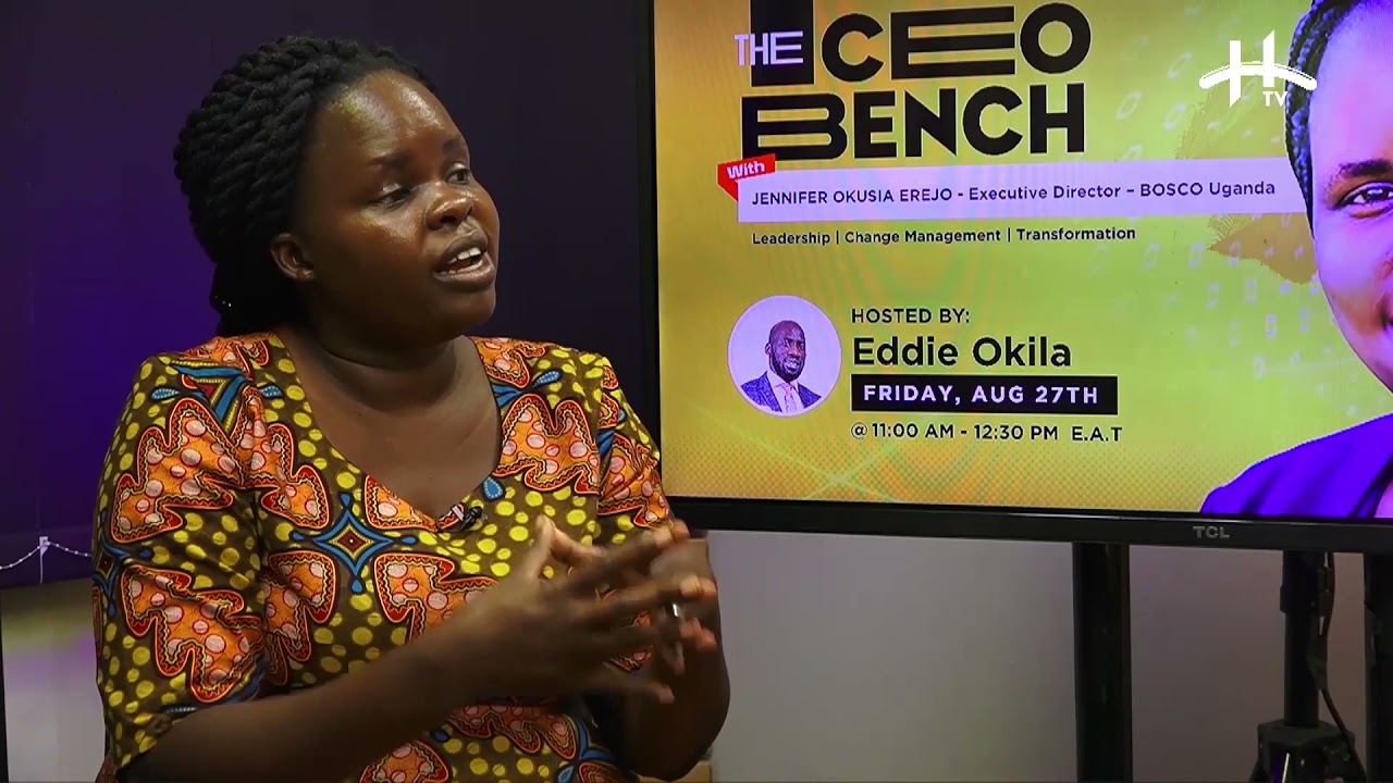 The CEO Bench Ft  Jennifer Okusia Erejo, ED – BOSCO Uganda   27 August 2021   PROMO 1