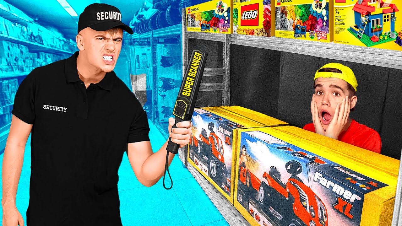 ИГРАЕМ В ПРЯТКИ В МАГАЗИНЕ ИГРУШЕК