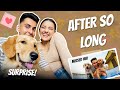 Met our dog(PRINCY) after so long🥺|SURPRISE❤️|*Giveaway Winner🥳