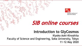 Introduction to GlyCosmos (Introduction to glycoinformatics, 3/7)