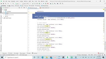 Adding Table rows Dynamically in Android - Simple..!!! - Part 3