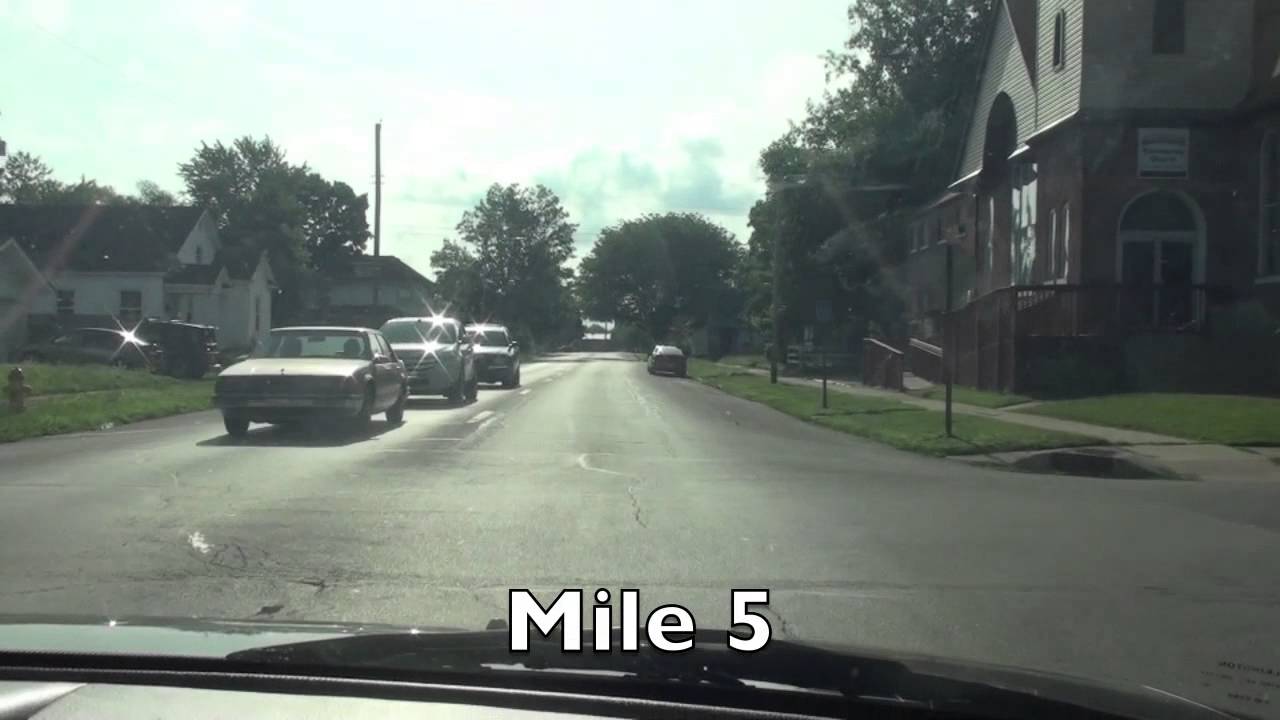 Mill Race Marathon 2014 Half Marathon Course YouTube