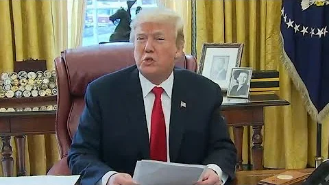 President Trump gets his Christmas wish